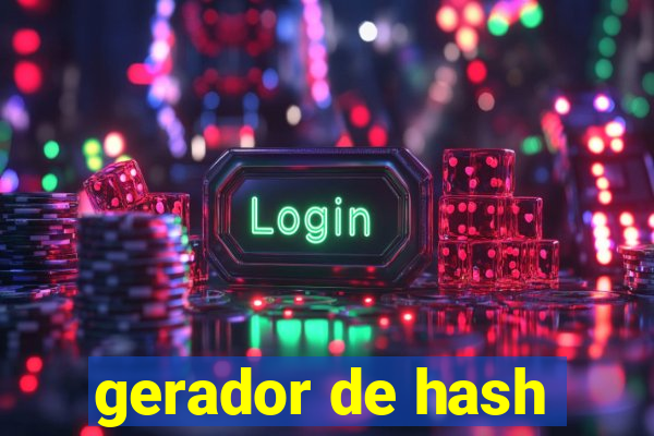 gerador de hash